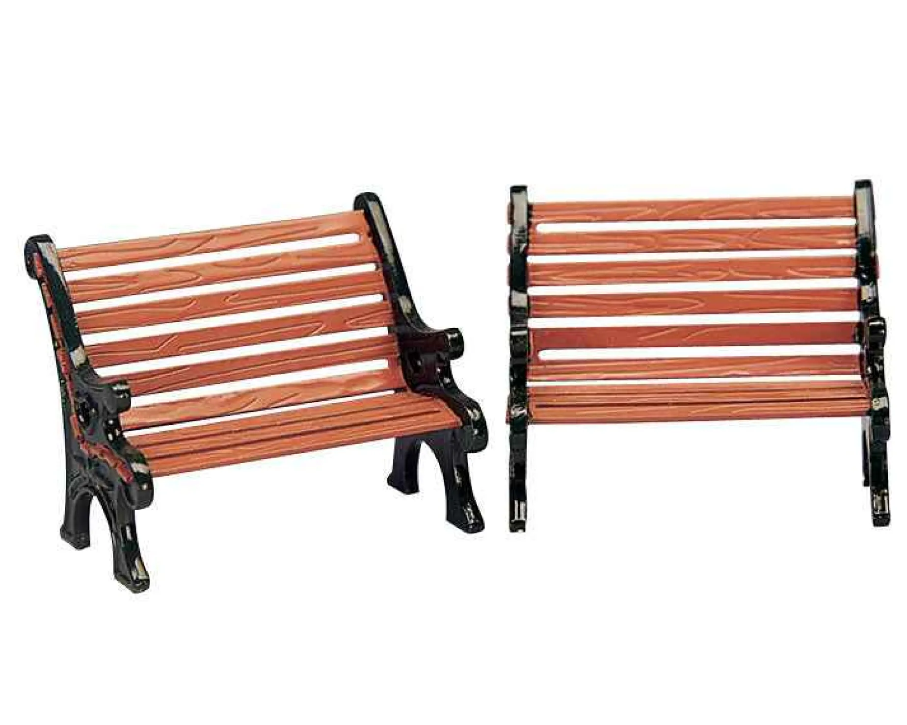 Lemax Village Collection Accessories* Park Bench, Set Of 2 #34895
