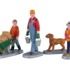 Lemax Village Collection Figurines* Morning Chores, Set Of 4 #02922