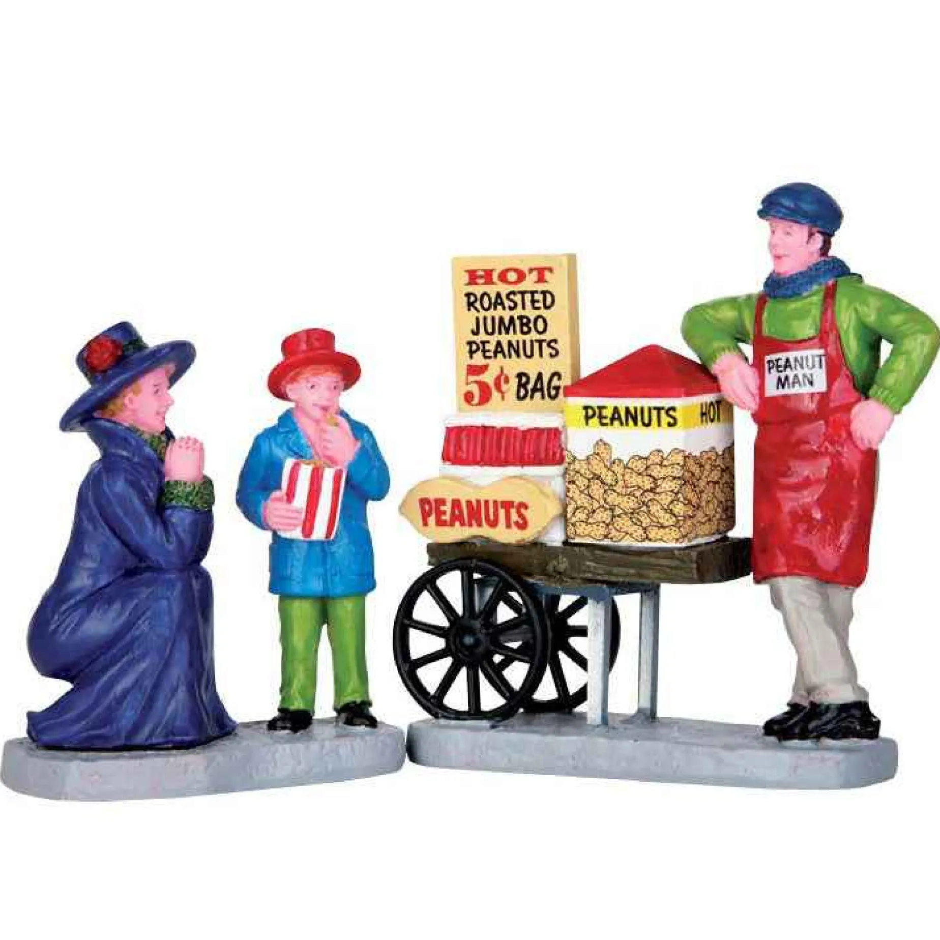 Lemax Village Collection Figurines* Roasted Peanut Treats, Set Of 2 #62453
