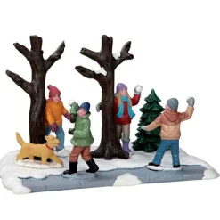 Lemax Village Collection Table Accents* Snowball Ambush #53216