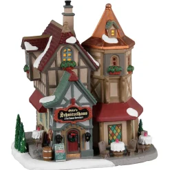 Lemax Village Collection Lighted Buildings* Otto's Schnitzelhaus #35030