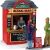 Lemax Village Collection Table Accents* Global Bean Coffee Kiosk #93439