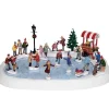 Lemax Village Collection Animated* Village Skating Pond With Sound #94048