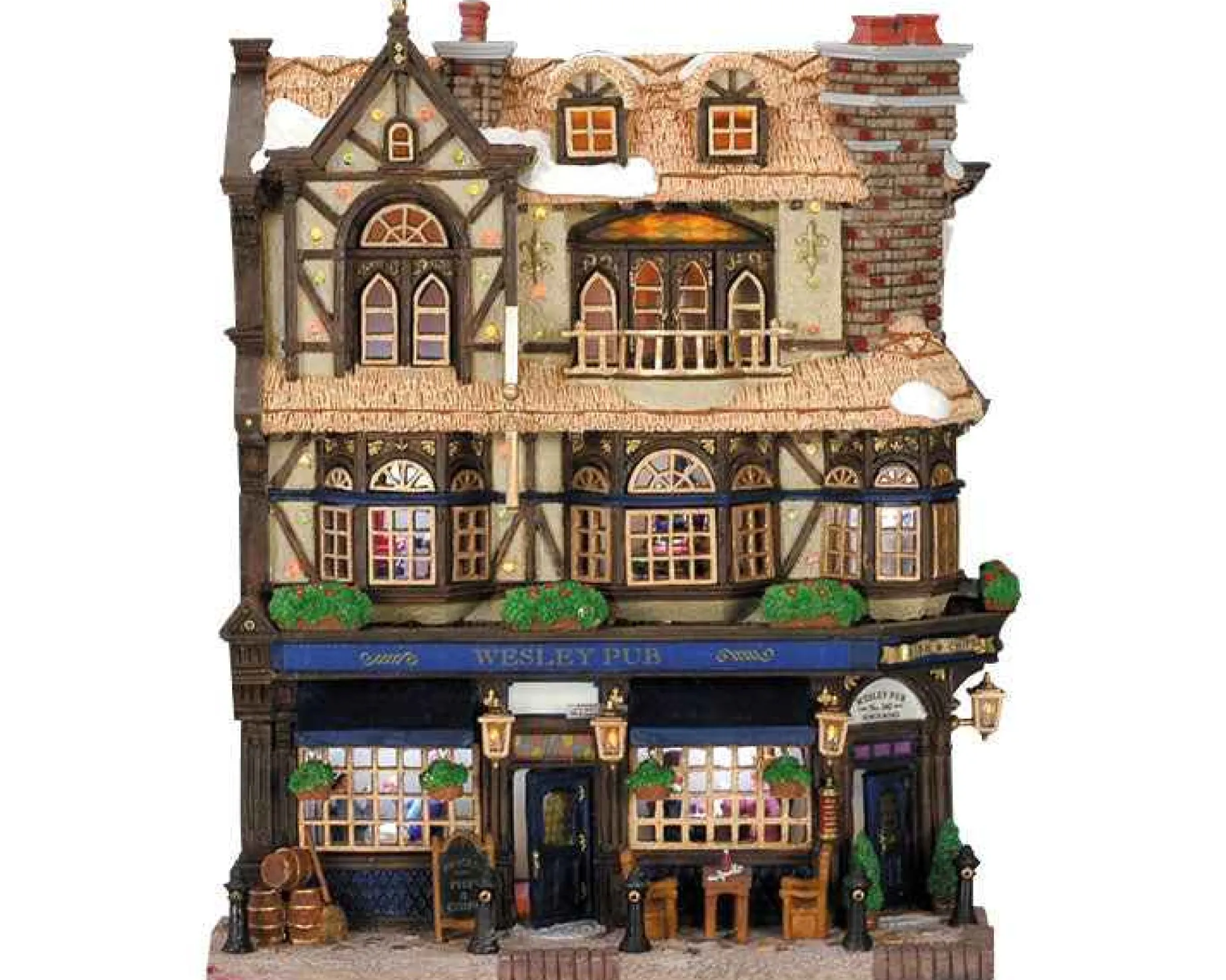 Lemax Village Collection Lighted Buildings* Wesley Pub #45099