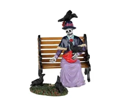 Lemax Village Collection Halloween Villages* Feeding The Birds, Set Of 2 #22101