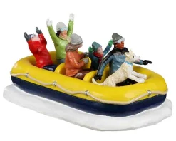 Lemax Village Collection Table Accents* Snow Rafting #23596