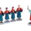 Lemax Village Collection Figurines* Handbell Choir, Set Of 5 Figurines #12020