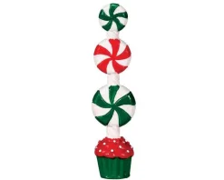 Lemax Village Collection Accessories* Peppermint Candy Topiary #74208