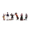 Lemax Village Collection Figurines* Townsfolk, Set Of 6 #92355