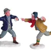 Lemax Village Collection Figurines* Snowball Fun, Set Of 2 Figurines #62308
