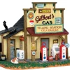 Lemax Village Collection Lighted Buildings* Gilbert's Gasoline Station #55977