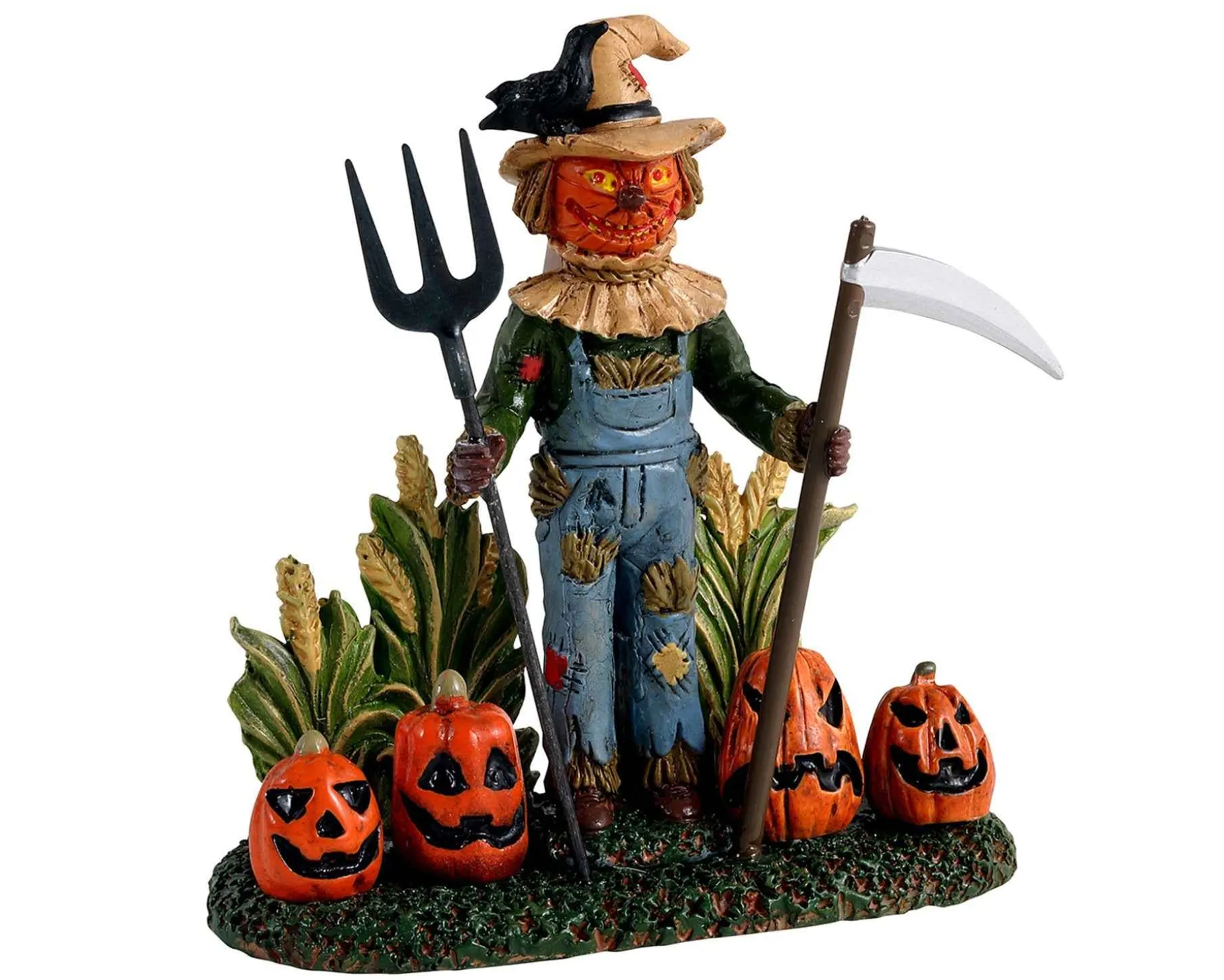 Lemax Village Collection Halloween Villages* Scary Scarecrow #12005