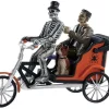 Lemax Village Collection Halloween Villages* Pedicab Ride Figurine #82572
