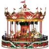 Lemax Village Collection Animated* Santa Carousel #34682
