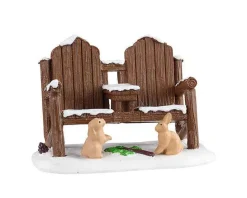Lemax Village Collection Accessories* Winter Adirondack #14846