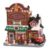 Lemax Village Collection Lighted Buildings* Wags Motel & Doggy Daycare Meet Santa Paws #15800