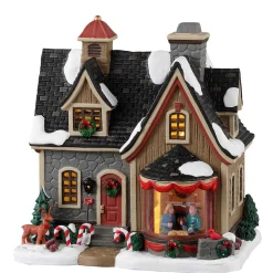 Lemax Village Collection Lighted Buildings* Here's To The Holidays #35029