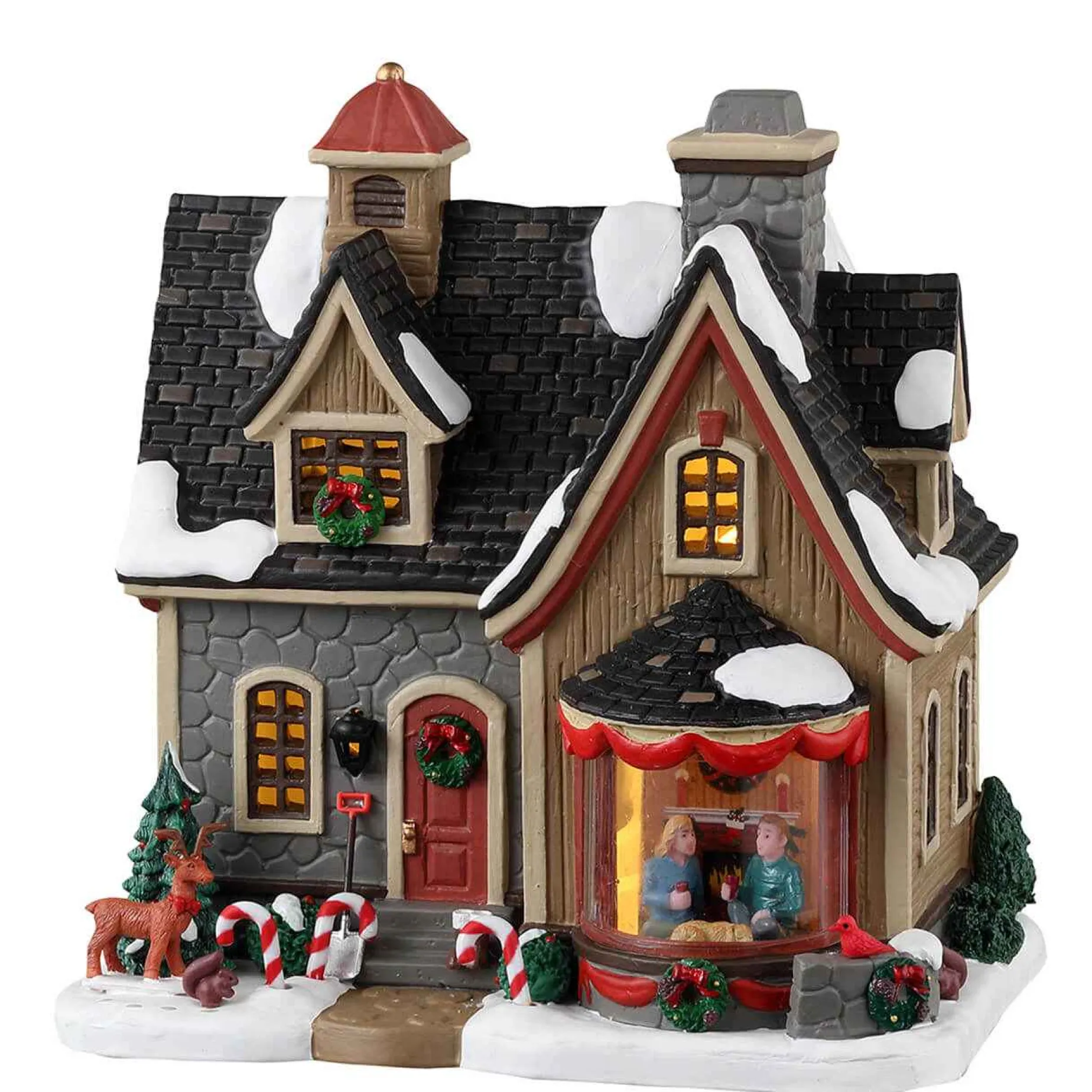 Lemax Village Collection Lighted Buildings* Here's To The Holidays #35029