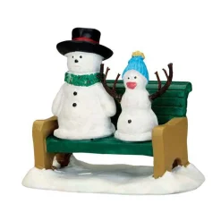 Lemax Village Collection Figurines* Snowdad And Snowbaby #52368