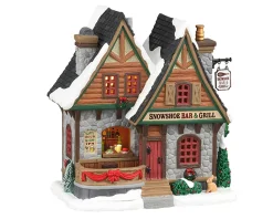 Lemax Village Collection Lighted Buildings* Snowshoe Bar & Grill #05624