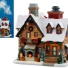 Lemax Village Collection Lighted Buildings* Thicket Falls Cabin, With 4.5V Adaptor #05698