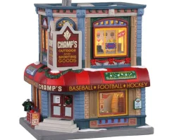 Lemax Village Collection Lighted Buildings* Champ's Sporting Goods #05652
