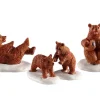 Lemax Village Collection Figurines* Bear Family Snow Day, Set Of 4 #02943