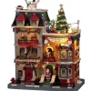 Lemax Village Collection Animated* Santa's Rooftop Bash, With 4.5V Adaptor #25861