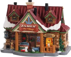 Lemax Village Collection Lighted Buildings* James' Pet Village #05697