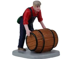 Lemax Village Collection Figurines* The Wine Barrel #22140