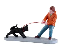 Lemax Village Collection Figurines* Lets Go Kitty #22150