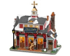 Lemax Village Collection Lighted Buildings* Litton & Laughton Stables #25934