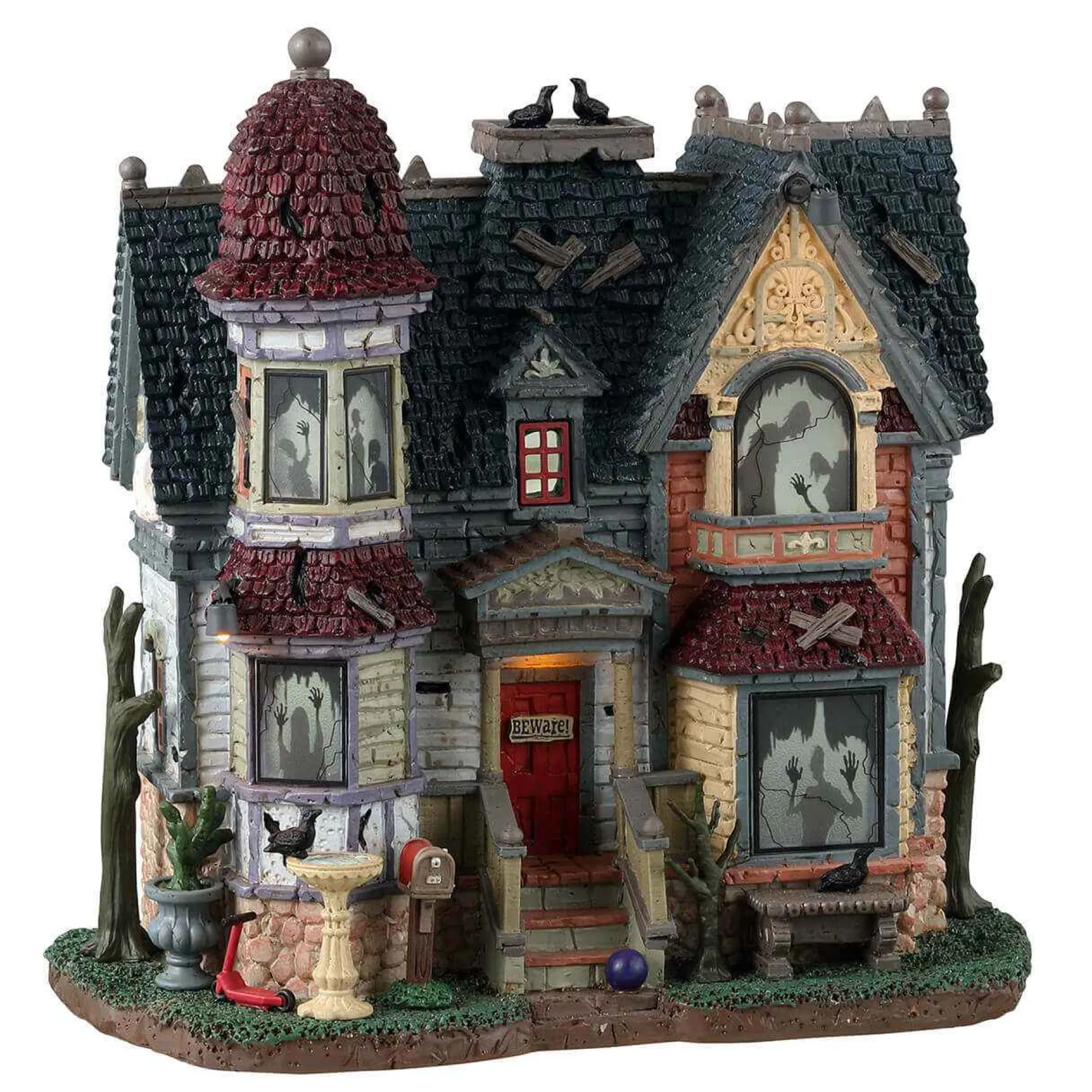 Lemax Village Collection New For 2023* The House Of Shadows, Battery Operated (4.5V) #35004