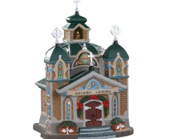 Lemax Village Collection Lighted Buildings* Holy Spirit Cathedral #05655