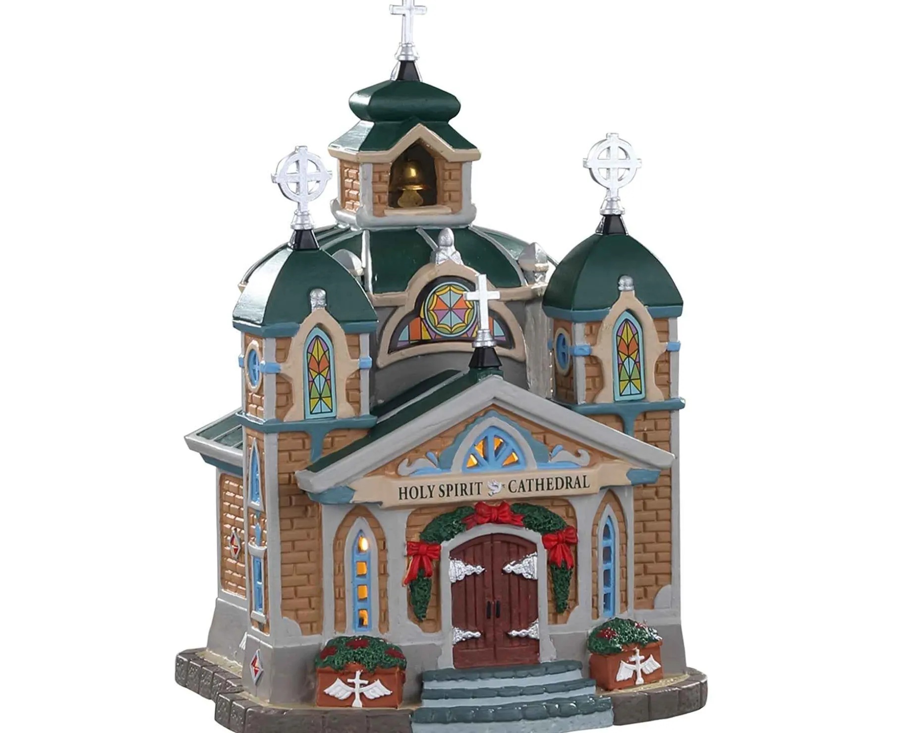 Lemax Village Collection Lighted Buildings* Holy Spirit Cathedral #05655