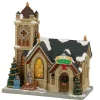 Lemax Village Collection Lighted Buildings* Mistletoe Chapel #25917