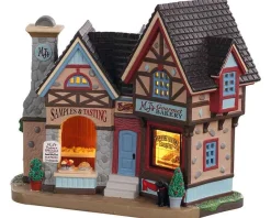 Lemax Village Collection Lighted Buildings* Mj's Gourmet Bakery #05694