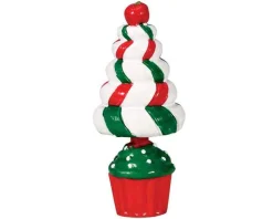 Lemax Village Collection Accessories* Peppermint Tree Topiary #74204