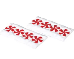 Lemax Village Collection Accessories* Candy Cane Lane, Straight, Set Of 2 #74206