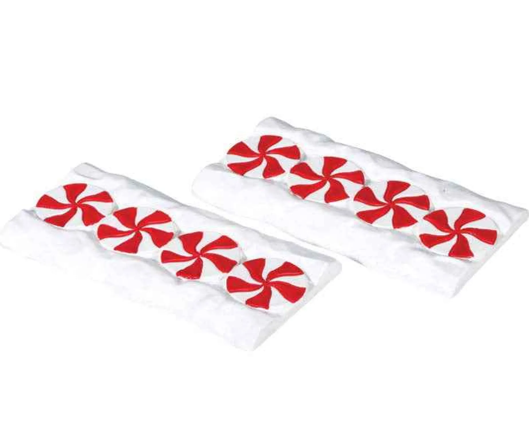 Lemax Village Collection Accessories* Candy Cane Lane, Straight, Set Of 2 #74206