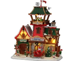 Lemax Village Collection Lighted Buildings* North Pole Control Tower, With 4.5V Adaptor #25864