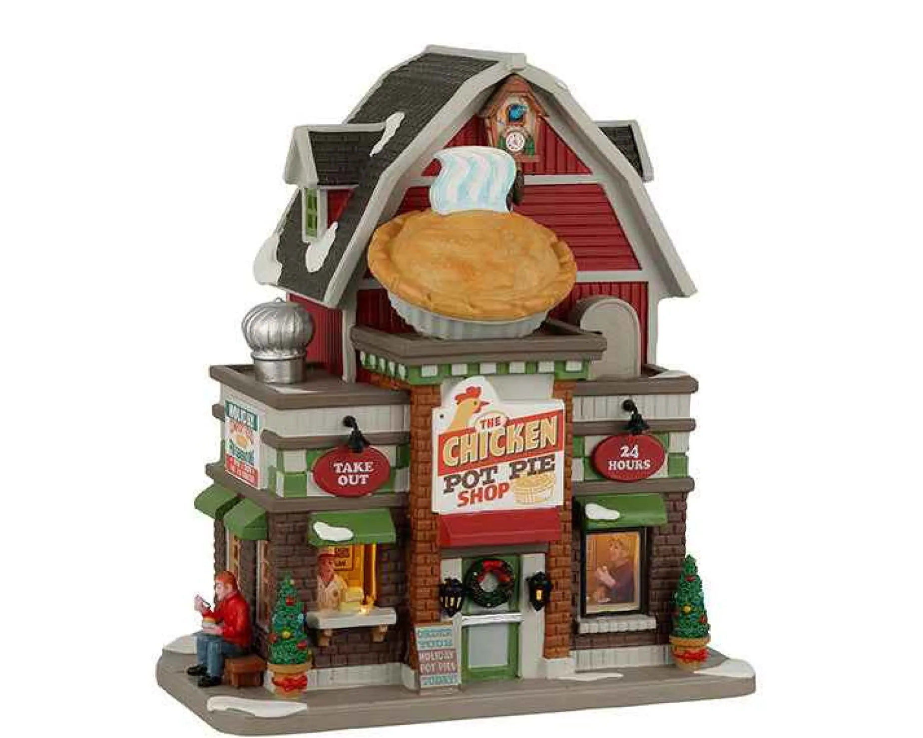 Lemax Village Collection Lighted Buildings* The Chicken Pot Pie Shop #25932