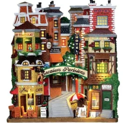 Lemax Village Collection Lighted Buildings* Parisian Stairs #25402