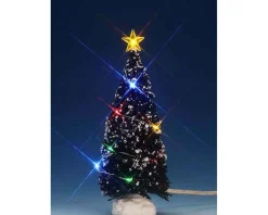Lemax Village Collection Lighted Accessories* Multi Light Evergreen Tree, Medium #74266