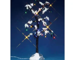 Lemax Village Collection Lighted Accessories* Snowy Dry Tree, Large, B/O #44785