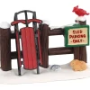 Lemax Village Collection Accessories* Sled Parking Only #04740
