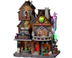Lemax Village Collection Halloween Villages* Agatha's Apothecary, With 4.5V Adaptor #25848