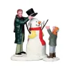 Lemax Village Collection Figurines* Sharp-Dressed Snowman, Set Of 2 #52352