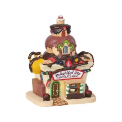 Lemax Village Collection Lighted Buildings* Delightful Dip Chocolate Shop #85382