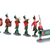 Lemax Village Collection Table Accents* Christmas On Parade, Set Of 6 #03515